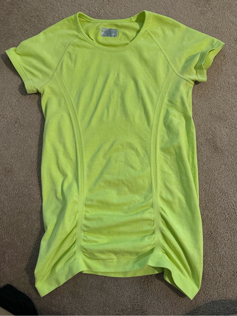 Women’s Neon Yellow/Green Short Sleeve Active Top